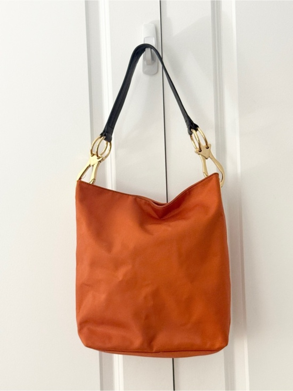 Anteprima Nueve Canvas Bucket Bag Jean Pierre Klifa Gold Ring Hardware Japan